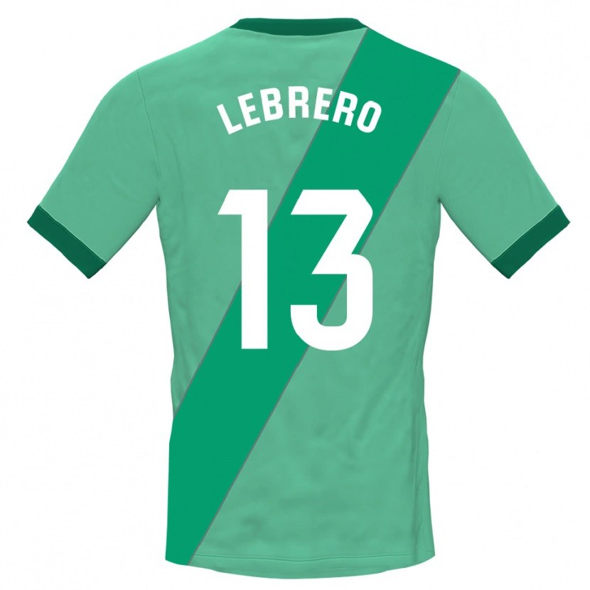 Danxen Herren Lucia Lebrero Rodríguez #13 Trikot Grün Schwarz Torwarttrikot 2025/26 Schweiz