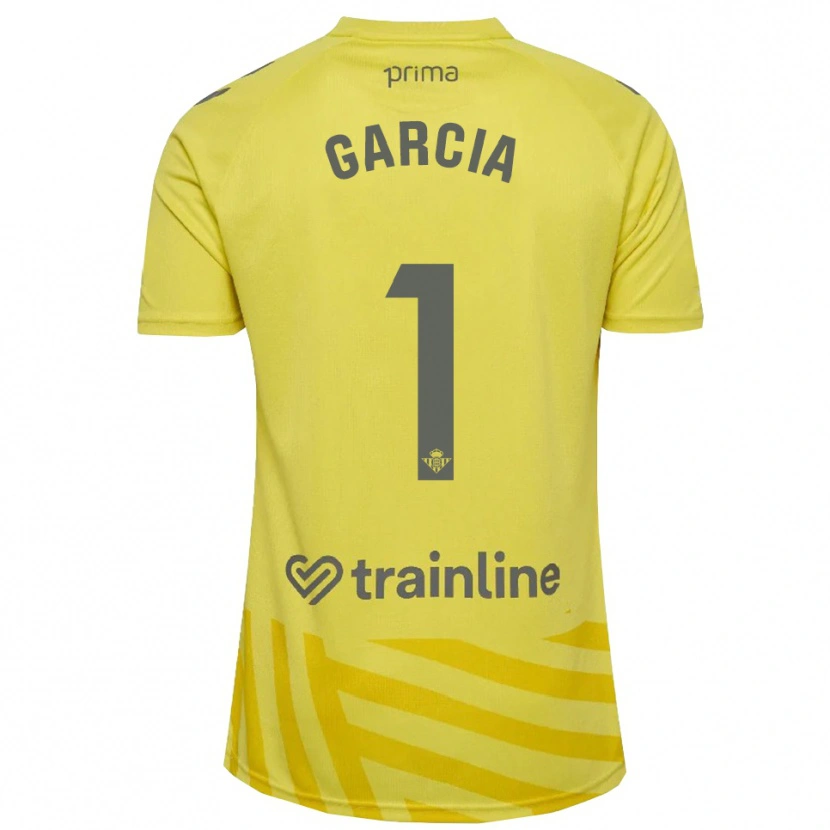 Danxen Herren Germán García #1 Trikot Gelb Grau Torwarttrikot 2025/26 Schweiz