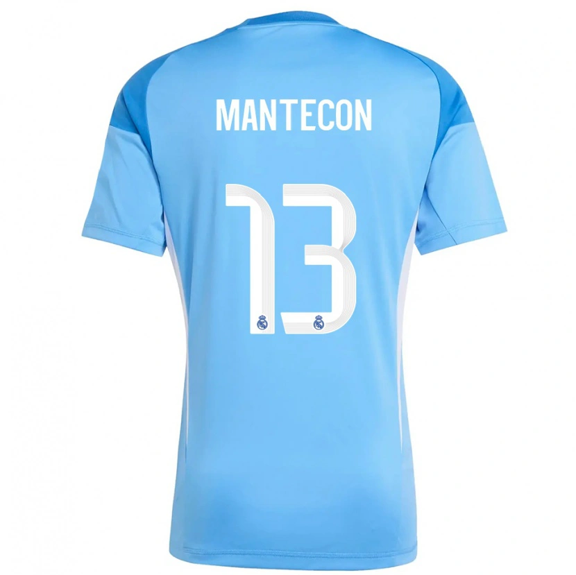 Danxen Herren Hugo Mantecón #13 Trikot Himmelblau Weiß Torwarttrikot 2025/26 Schweiz