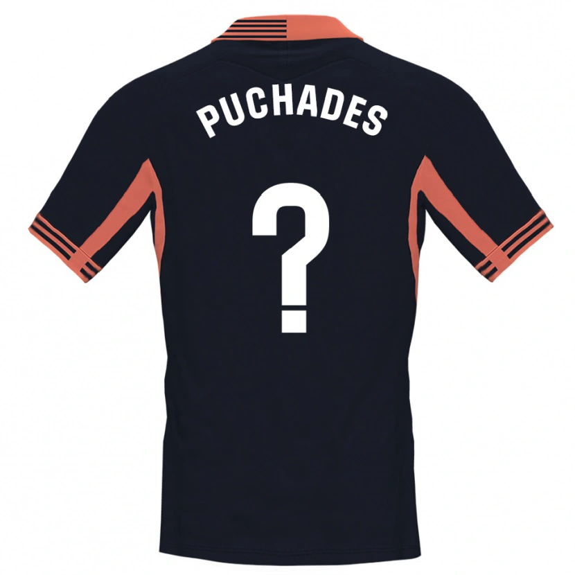 Danxen Herren Fran Puchades #0 Trikot Schwarz Weiß Orange Torwarttrikot 2025/26 Schweiz