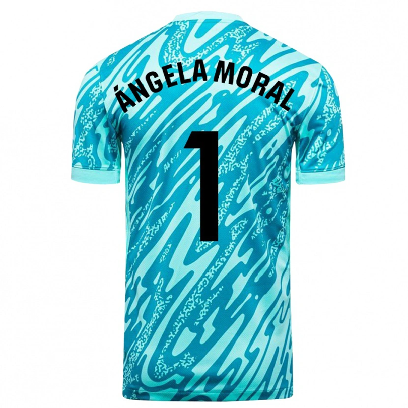 Danxen Herren Ángela Moral Ferrer #1 Trikot Himmelblau Weiß Torwarttrikot 2025/26 Schweiz