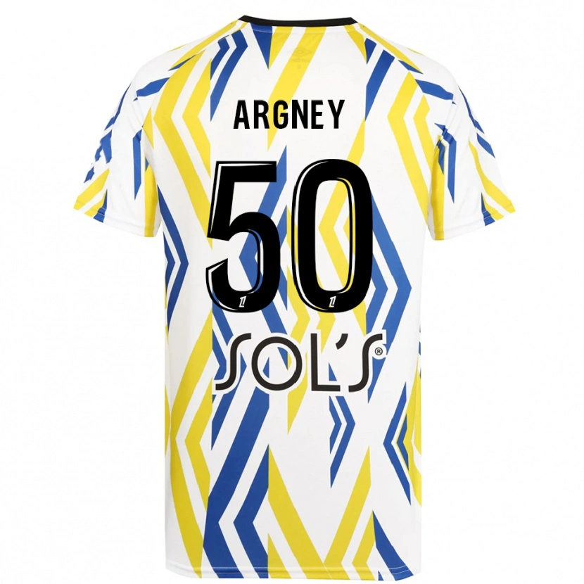 Danxen Herren Paul Argney #50 Trikot Weiß Rot Blau Torwarttrikot 2025/26 Schweiz
