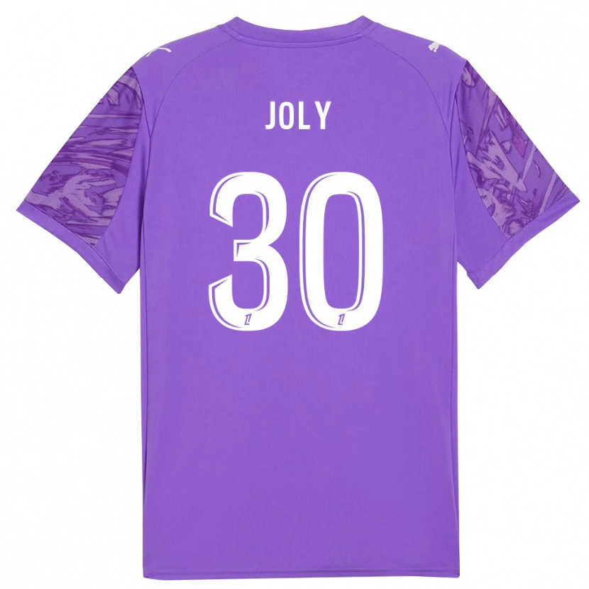 Danxen Herren Blandine Joly #30 Trikot Flieder Weiß Torwarttrikot 2025/26 Schweiz