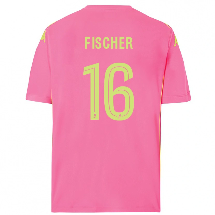 Danxen Herren Jonathan Fischer #16 Trikot Knallpink Torwarttrikot 2025/26 Schweiz