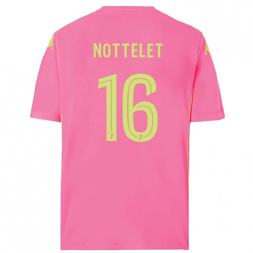 Danxen Herren Gillian Nottelet #16 Trikot Knallpink Torwarttrikot 2025/26 Schweiz