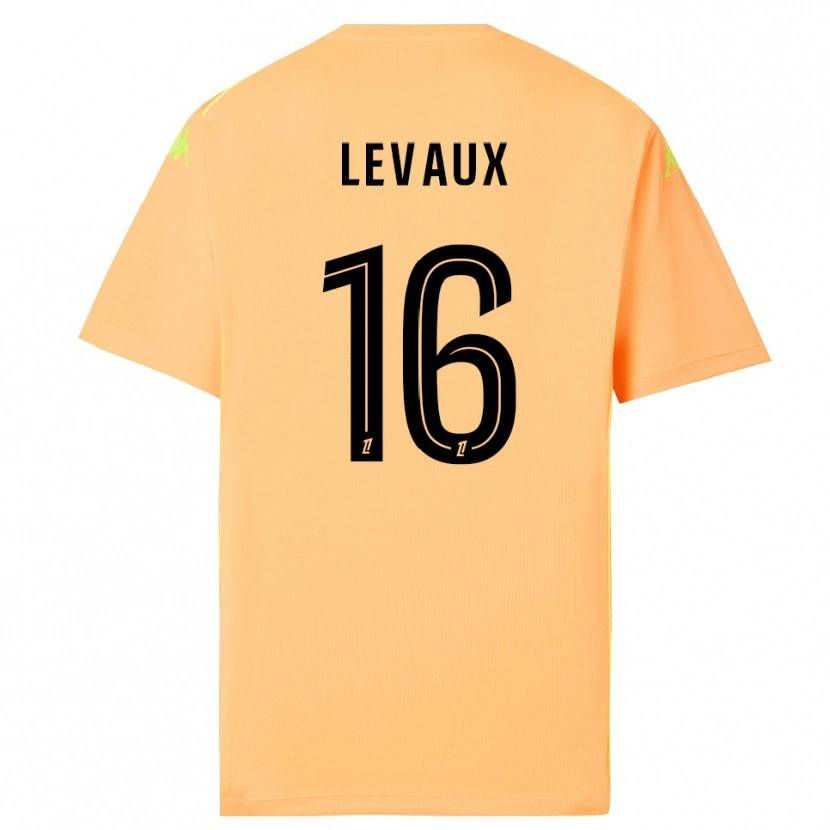 Danxen Herren Lana Levaux #16 Trikot Hellorange Schwarz Torwarttrikot 2025/26 Schweiz