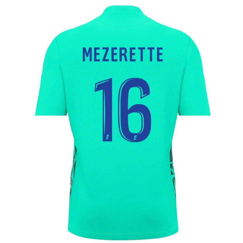 Danxen Herren Louis Mezerette #16 Trikot Aquamarinblau Torwarttrikot 2025/26 Schweiz