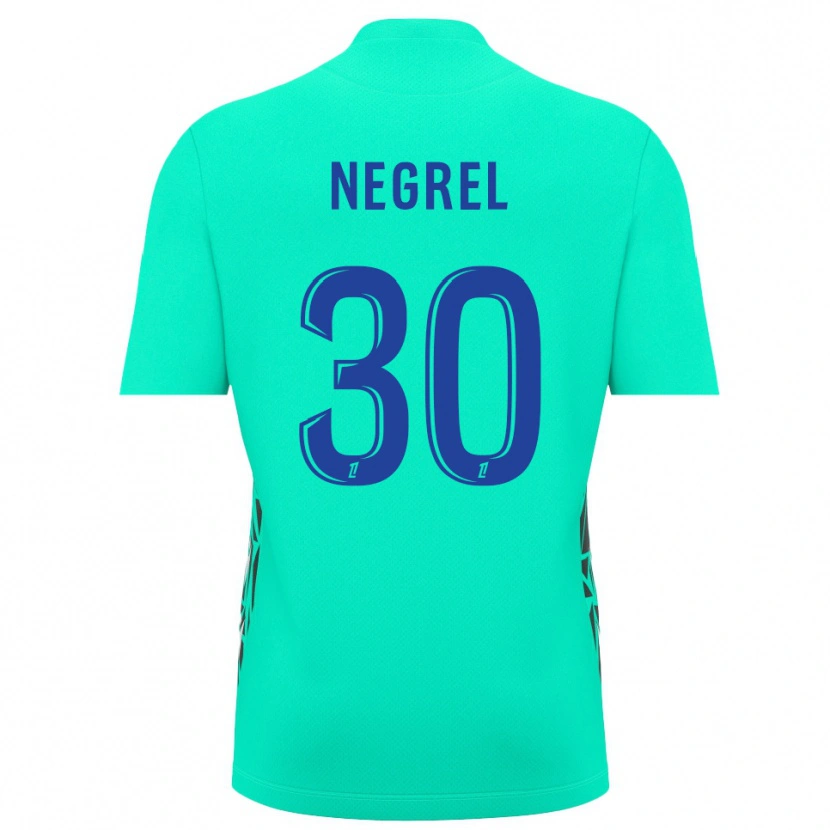 Danxen Herren Tom Negrel #30 Trikot Aquamarinblau Torwarttrikot 2025/26 Schweiz