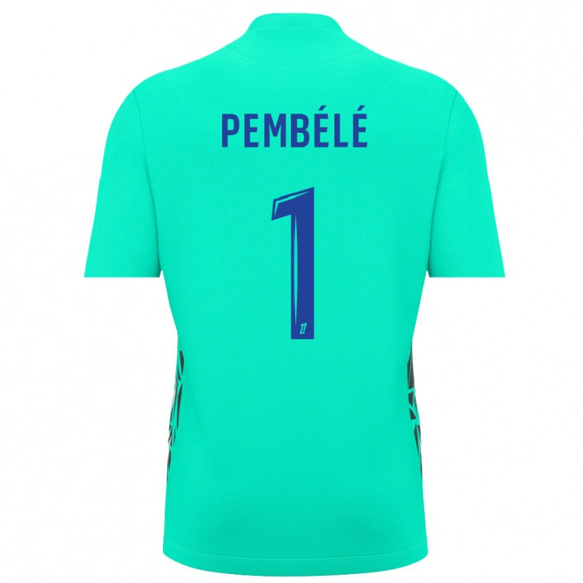 Danxen Herren Willange Pembélé #1 Trikot Aquamarinblau Torwarttrikot 2025/26 Schweiz
