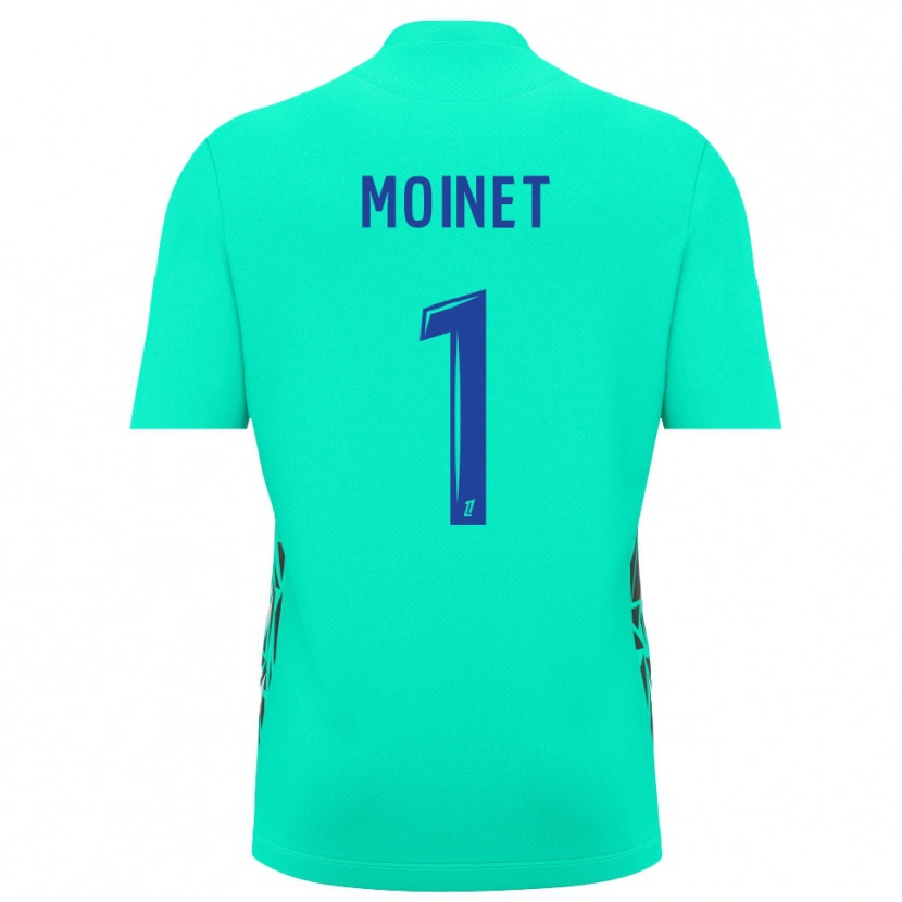 Danxen Herren Victor Moinet #1 Trikot Aquamarinblau Torwarttrikot 2025/26 Schweiz