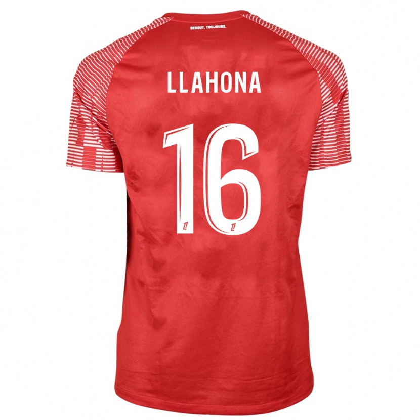 Danxen Herren Yann Llahona #16 Trikot Rot Weiß Torwarttrikot 2025/26 Schweiz