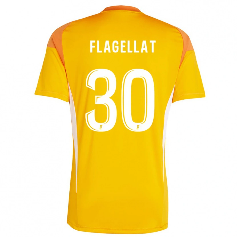 Danxen Herren Alizée Flagellat #30 Trikot Hellorange Weiß Torwarttrikot 2025/26 Schweiz