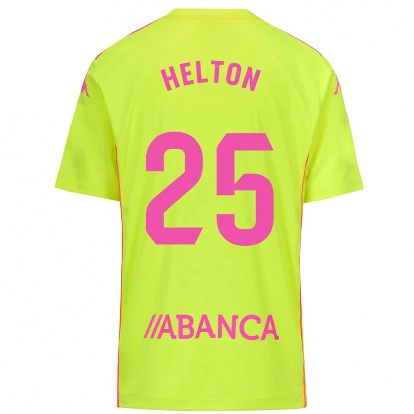 Danxen Herren Helton Leite #25 Trikot Gelb Grün Torwarttrikot 2025/26 Schweiz