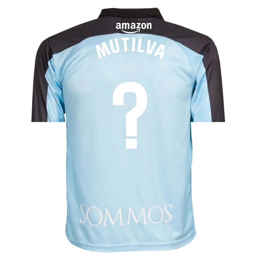 Danxen Herren Aimar Mutilva #0 Trikot Hellblau Schwarz Torwarttrikot 2025/26 Schweiz