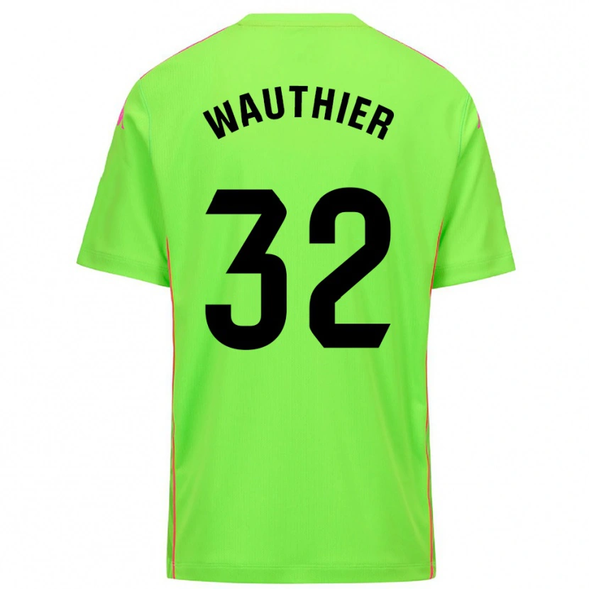 Danxen Herren Hugo Wauthier #32 Trikot Lirme Tiefpink Torwarttrikot 2025/26 Schweiz