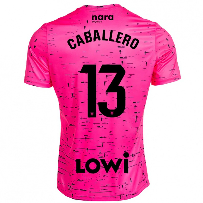 Danxen Herren Hugo Caballero #13 Trikot Tiefpink Schwarz Torwarttrikot 2025/26 Schweiz
