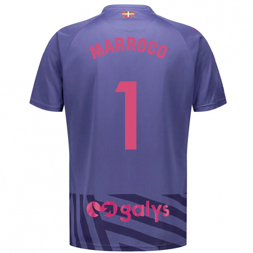Danxen Herren Marc Marroco #1 Trikot Blaugrau Violett Torwarttrikot 2025/26 Schweiz