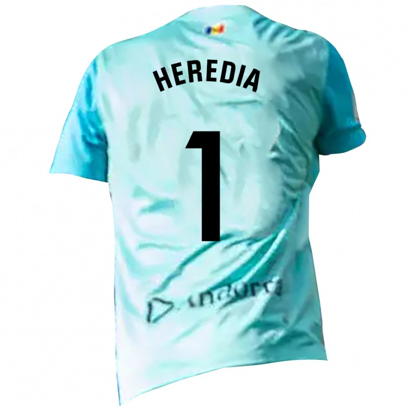 Danxen Herren Alex Heredia #1 Trikot Cyan Schwarz Torwarttrikot 2025/26 Schweiz