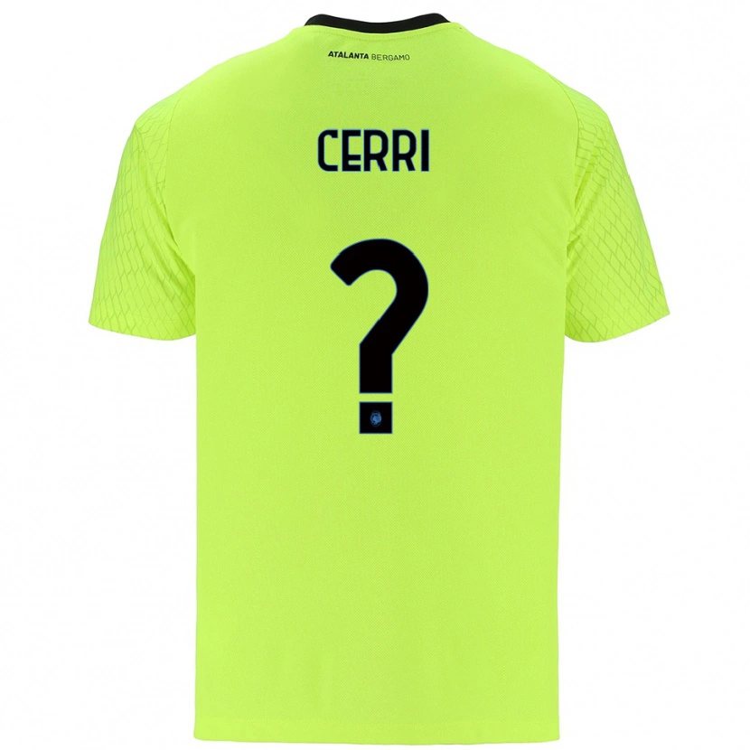 Danxen Herren Jacopo Cerri #0 Trikot Gelb Grün Rot Torwarttrikot 2025/26 Schweiz