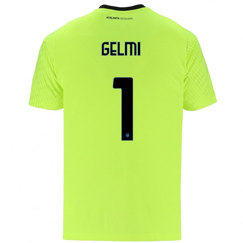 Danxen Herren Ludovico Gelmi #1 Trikot Gelb Grün Rot Torwarttrikot 2025/26 Schweiz