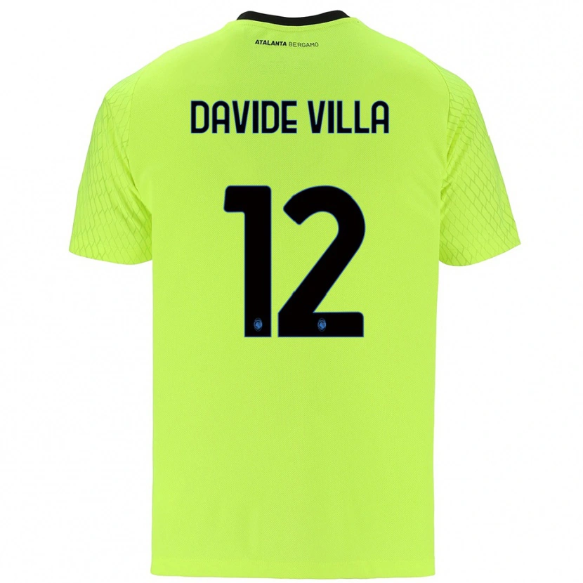 Danxen Herren Matteo Davide Villa #12 Trikot Gelb Grün Rot Torwarttrikot 2025/26 Schweiz