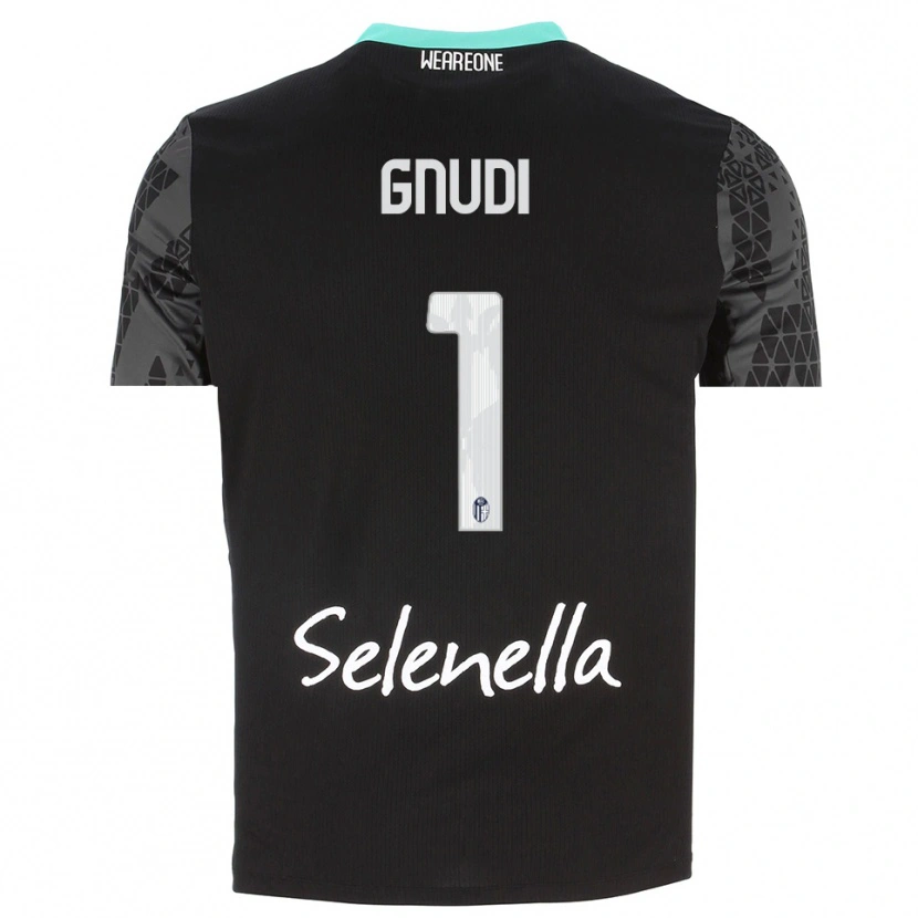 Danxen Herren Riccardo Gnudi #1 Trikot Grau Schwarz Weiß Torwarttrikot 2025/26 Schweiz