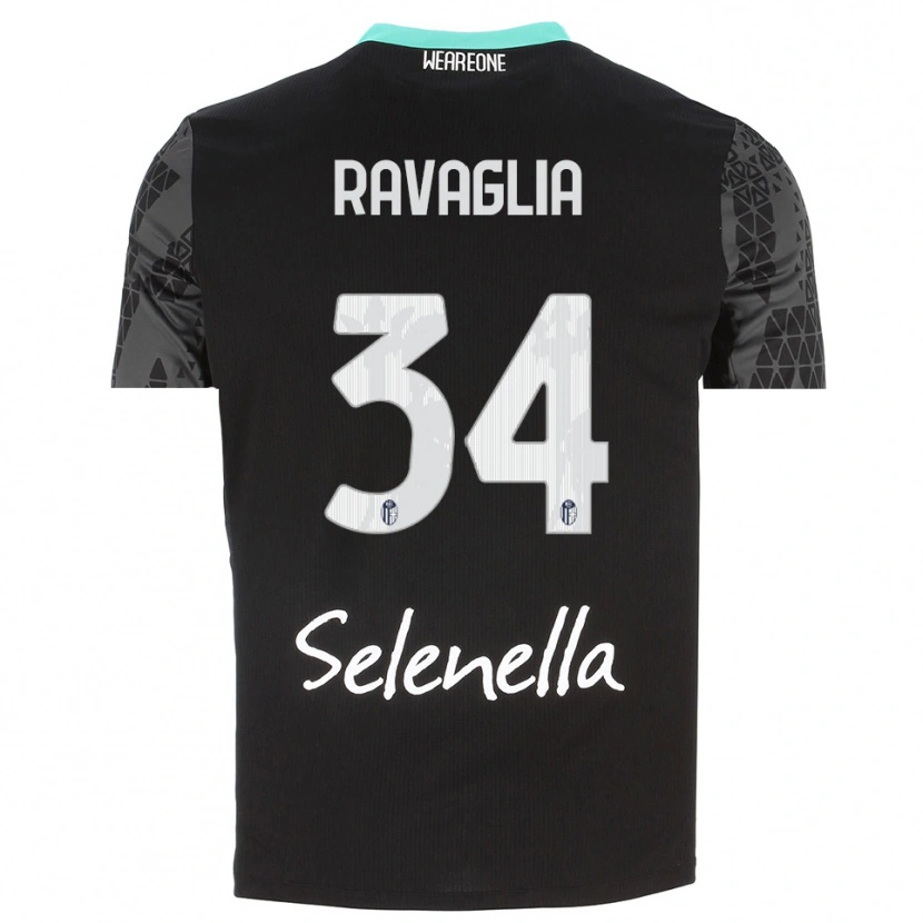 Danxen Herren Federico Ravaglia #34 Trikot Grau Schwarz Weiß Torwarttrikot 2025/26 Schweiz