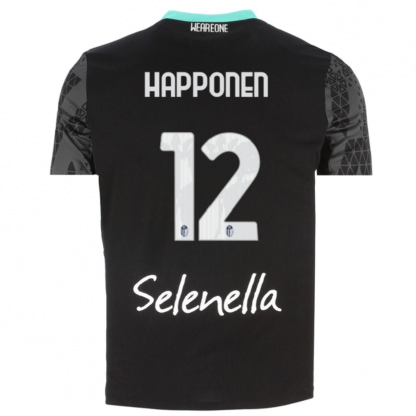 Danxen Herren Ukko Happonen #12 Trikot Grau Schwarz Weiß Torwarttrikot 2025/26 Schweiz