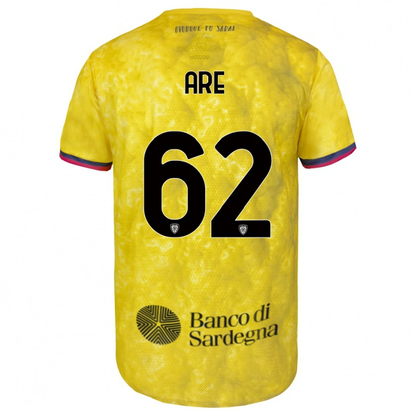 Danxen Herren Emmanuele Are #62 Trikot Gelb Schwarz Torwarttrikot 2025/26 Schweiz