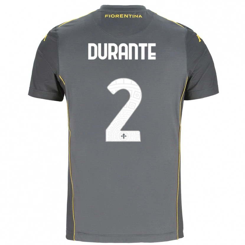Danxen Herren Francesca Durante #2 Trikot Dunkelgrau Gelb Torwarttrikot 2025/26 Schweiz