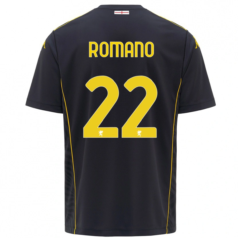 Danxen Herren Andrew Romano #22 Trikot Schwarz Gelb Torwarttrikot 2025/26 Schweiz