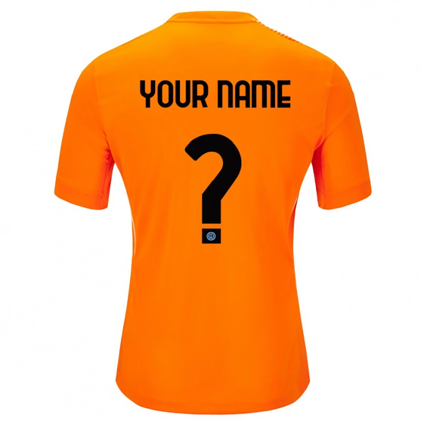 Danxen Herren Inter Milan Trikot Hellorange Schwarz Torwarttrikot 2025/26 Schweiz