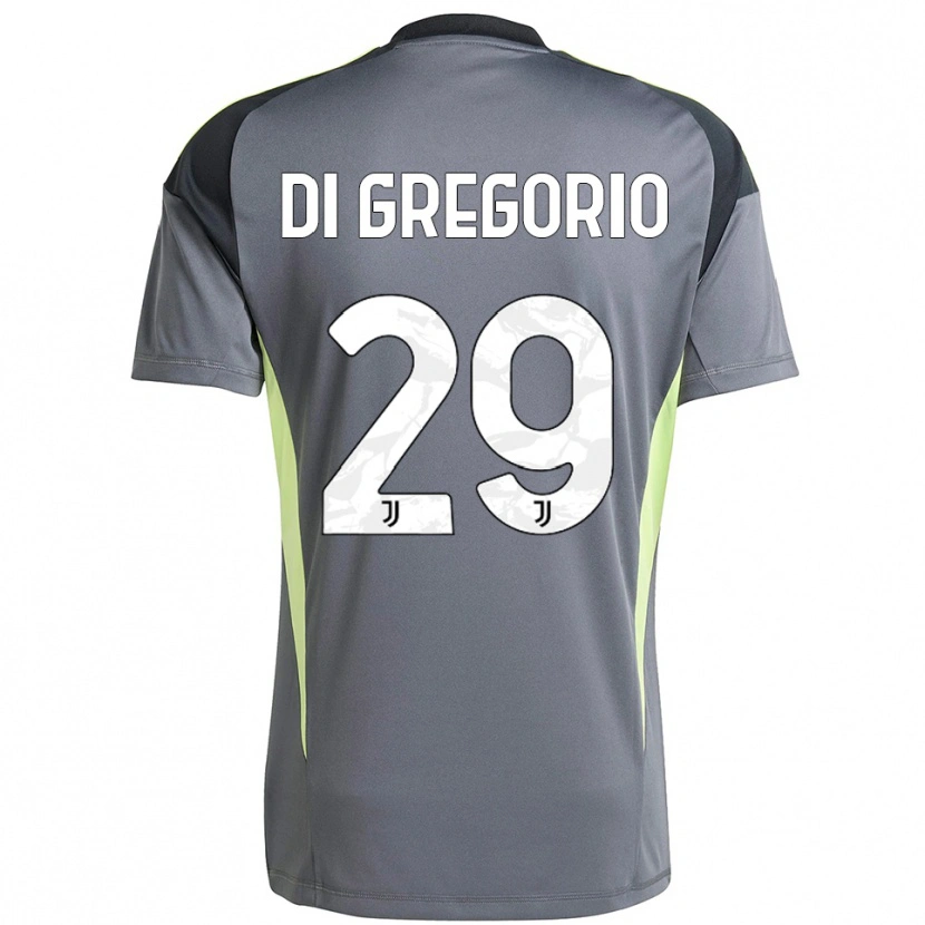 Danxen Herren Michele Di Gregorio #29 Trikot Dunkelgrau Weiß Torwarttrikot 2025/26 Schweiz
