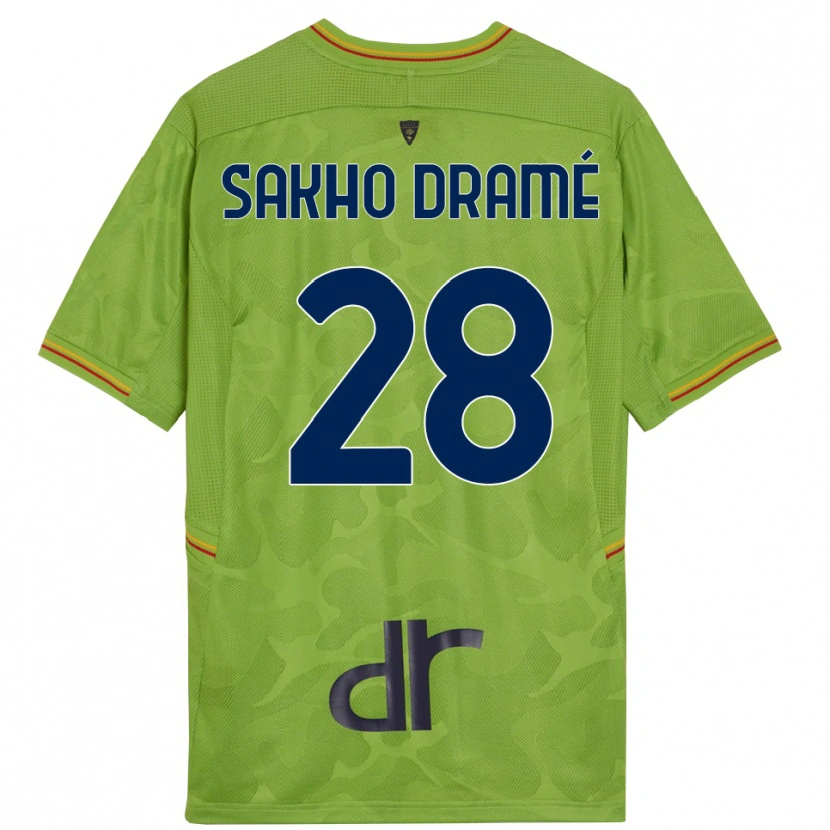 Danxen Herren Samba Sakho Dramé #28 Trikot Waldgrün Schwarz Torwarttrikot 2025/26 Schweiz