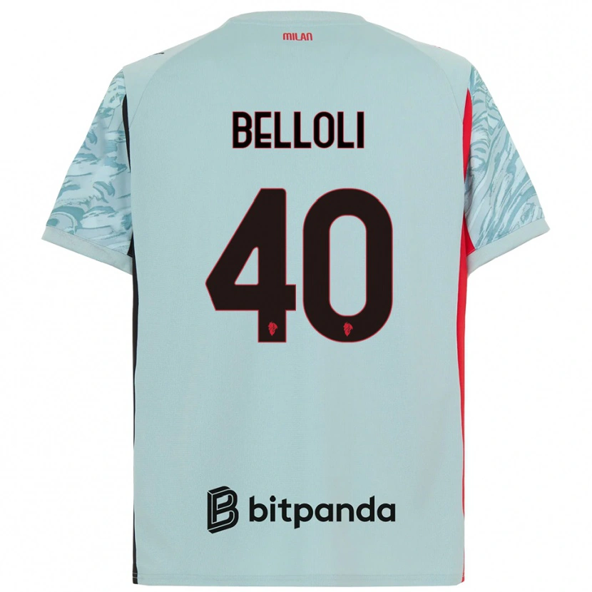Danxen Herren Sofia Belloli #40 Trikot Hellblau Rot Torwarttrikot 2025/26 Schweiz