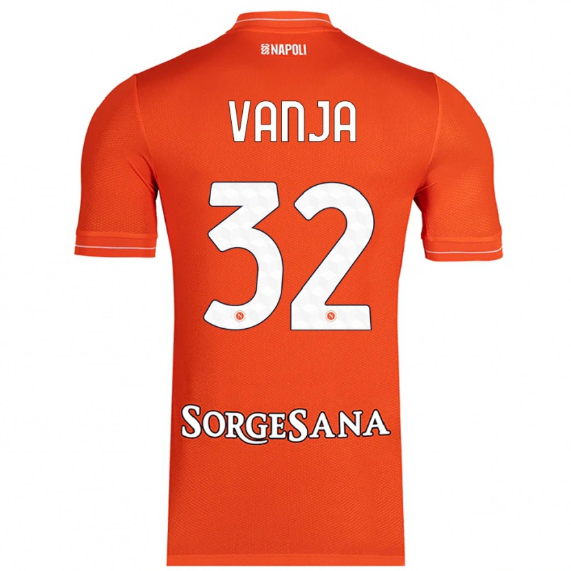 Danxen Herren Vanja Milinković-Savić #32 Trikot Orange Rot Weiß Torwarttrikot 2025/26 Schweiz