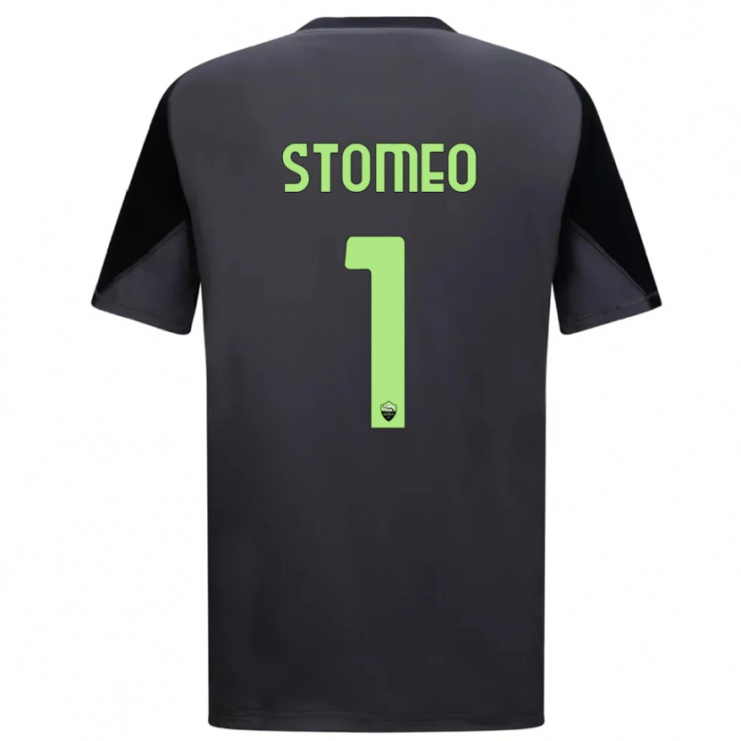 Danxen Herren Giorgio Stomeo #1 Trikot Schwarz Hellgrün Torwarttrikot 2025/26 Schweiz