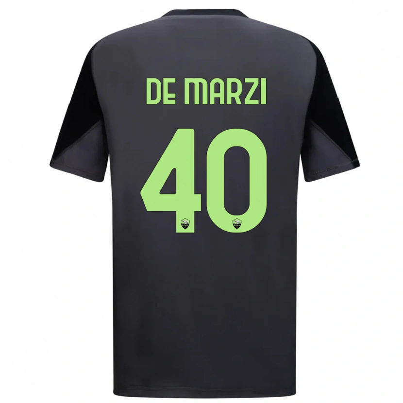 Danxen Herren Giorgio De Marzi #40 Trikot Schwarz Hellgrün Torwarttrikot 2025/26 Schweiz