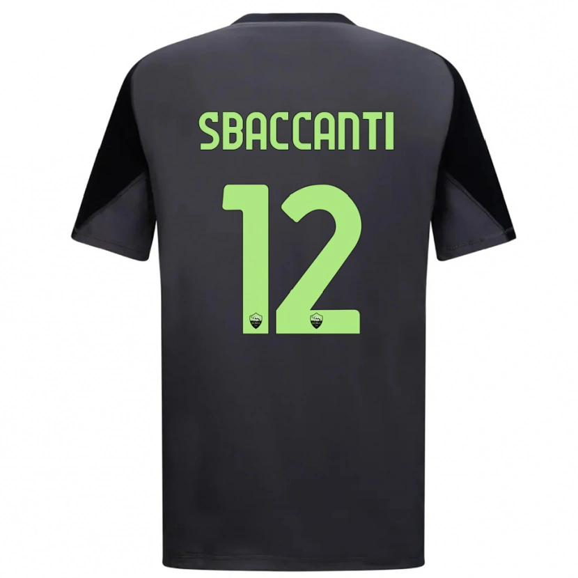 Danxen Herren Christian Sbaccanti #12 Trikot Schwarz Hellgrün Torwarttrikot 2025/26 Schweiz