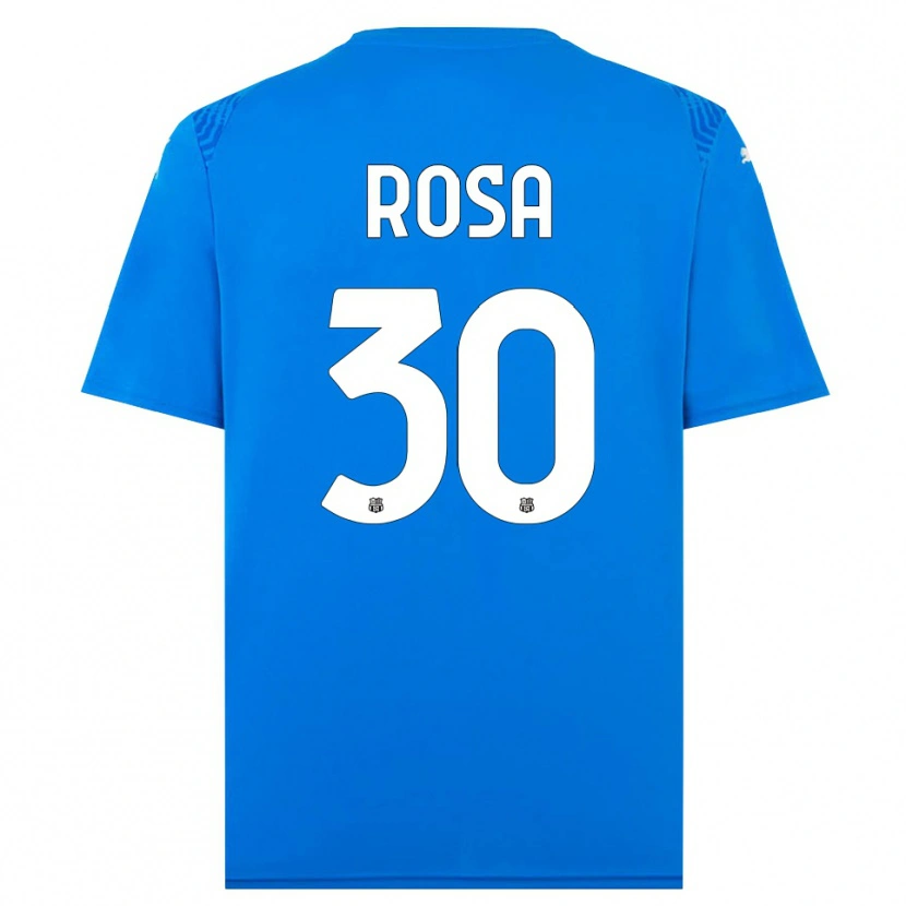 Danxen Herren Enrico Rosa #30 Trikot Blau Weiß Torwarttrikot 2025/26 Schweiz