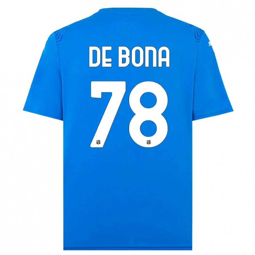 Danxen Herren Francesca De Bona #78 Trikot Blau Weiß Torwarttrikot 2025/26 Schweiz