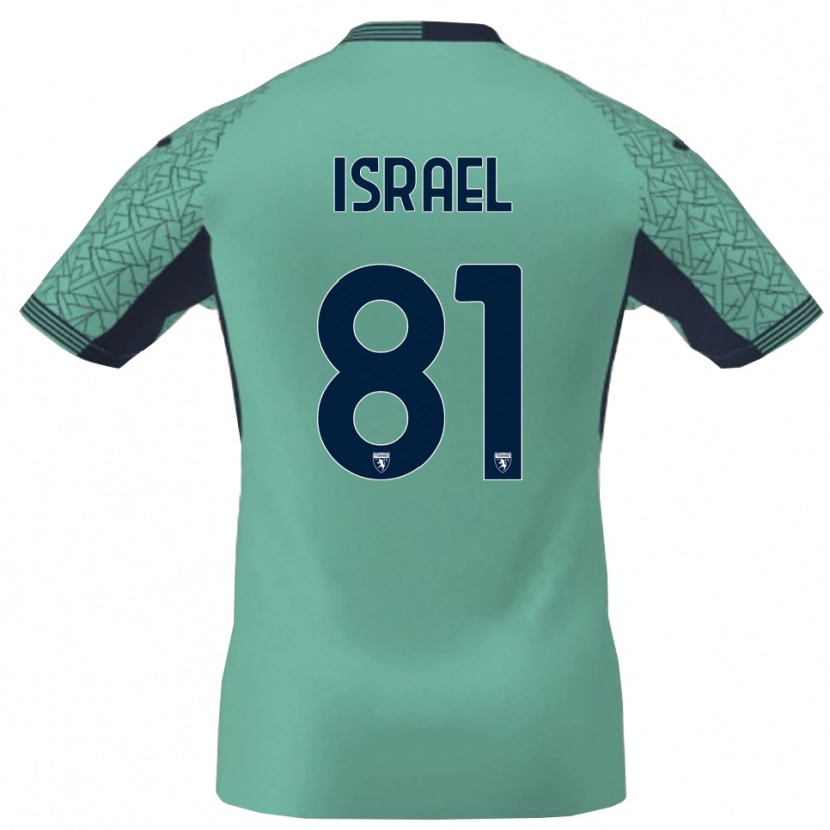 Danxen Herren Franco Israel #81 Trikot Lagunenblau Torwarttrikot 2025/26 Schweiz