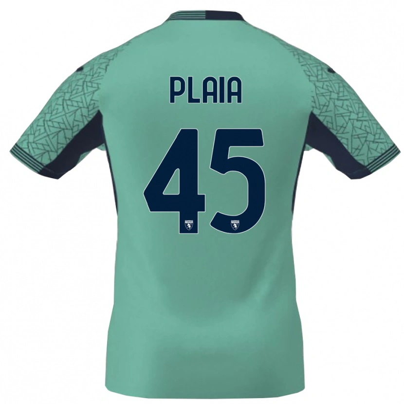 Danxen Herren Francesco Plaia #45 Trikot Lagunenblau Torwarttrikot 2025/26 Schweiz