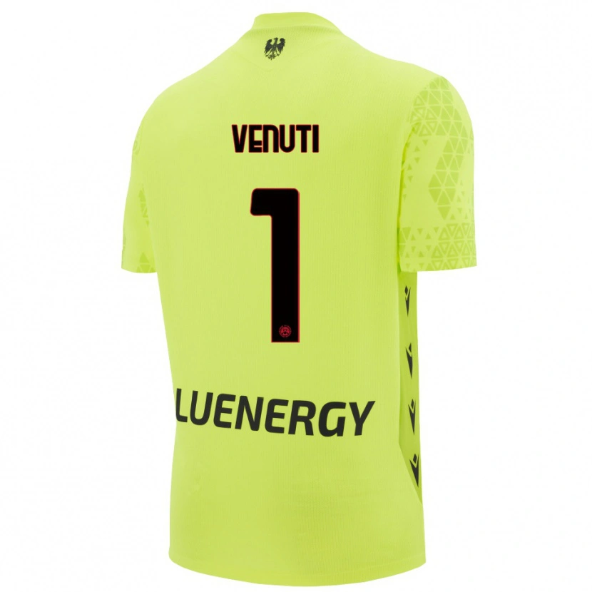 Danxen Herren Gioele Venuti #1 Trikot Grün Gelb Schwarz Torwarttrikot 2025/26 Schweiz