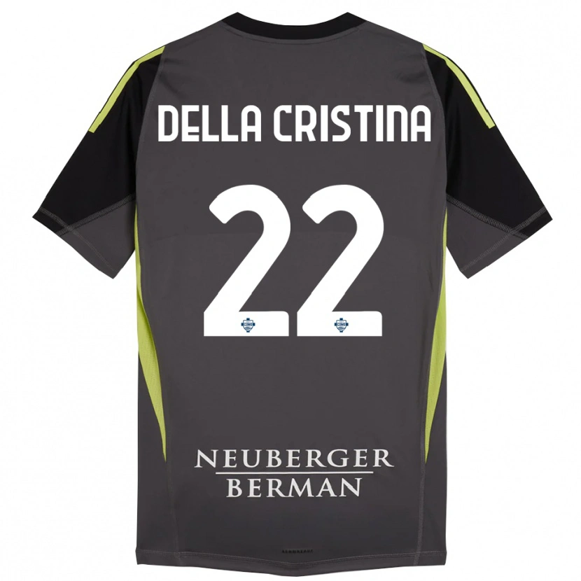 Danxen Herren Stefano Della Cristina #22 Trikot Schwarz Hellgrün Torwarttrikot 2025/26 Schweiz