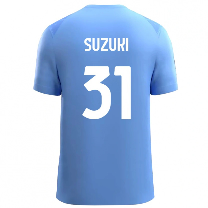 Danxen Herren Zion Suzuki #31 Trikot Himmelblau Weiß Torwarttrikot 2025/26 Schweiz