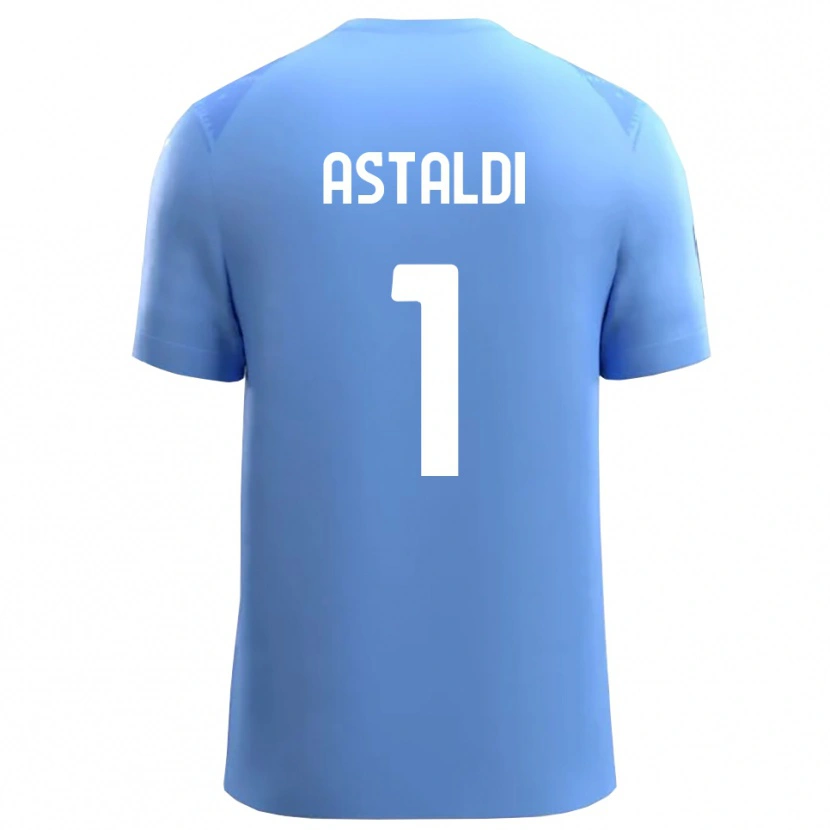 Danxen Herren Gianluca Astaldi #1 Trikot Himmelblau Weiß Torwarttrikot 2025/26 Schweiz