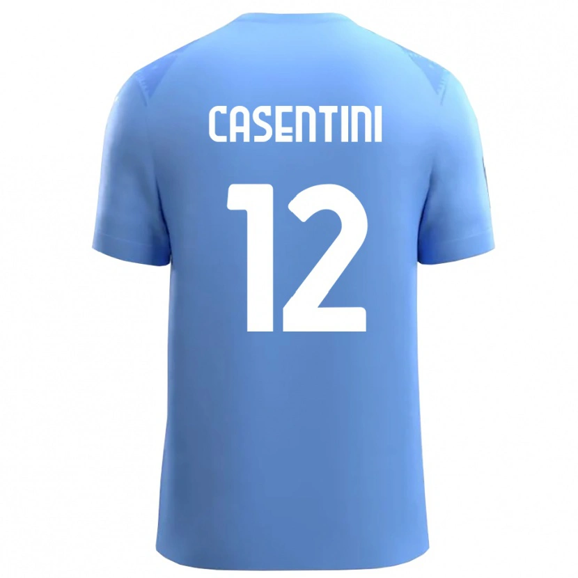 Danxen Herren Gabriele Casentini #12 Trikot Himmelblau Weiß Torwarttrikot 2025/26 Schweiz