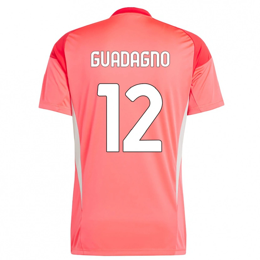 Danxen Herren Johan Guadagno #12 Trikot Rot Weiß Torwarttrikot 2025/26 Schweiz