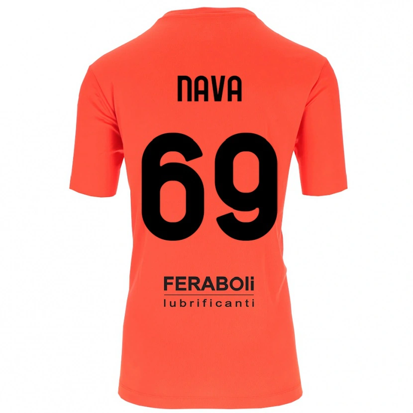 Danxen Herren Lapo Nava #69 Trikot Orange Rot Schwarz Torwarttrikot 2025/26 Schweiz